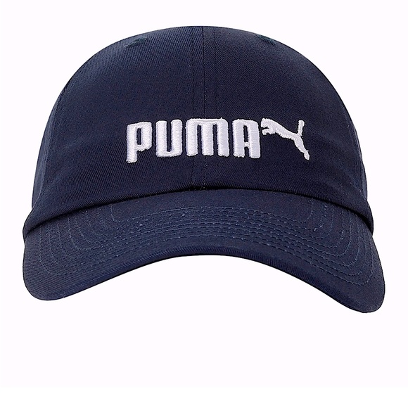PUMA | Essentials No. 2 Logo Cap | Navy Blue | NWT - Picture 2 of 11